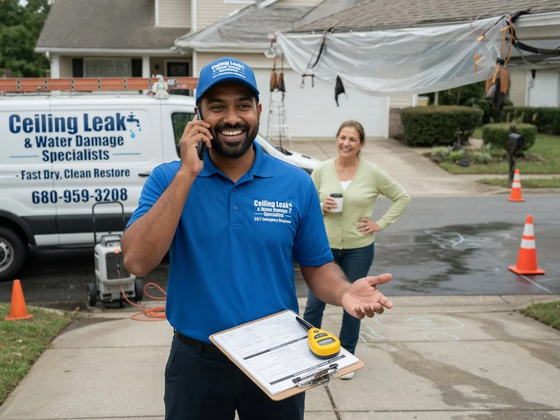 Ceiling Leak Cleanup Creola, AL FAQs